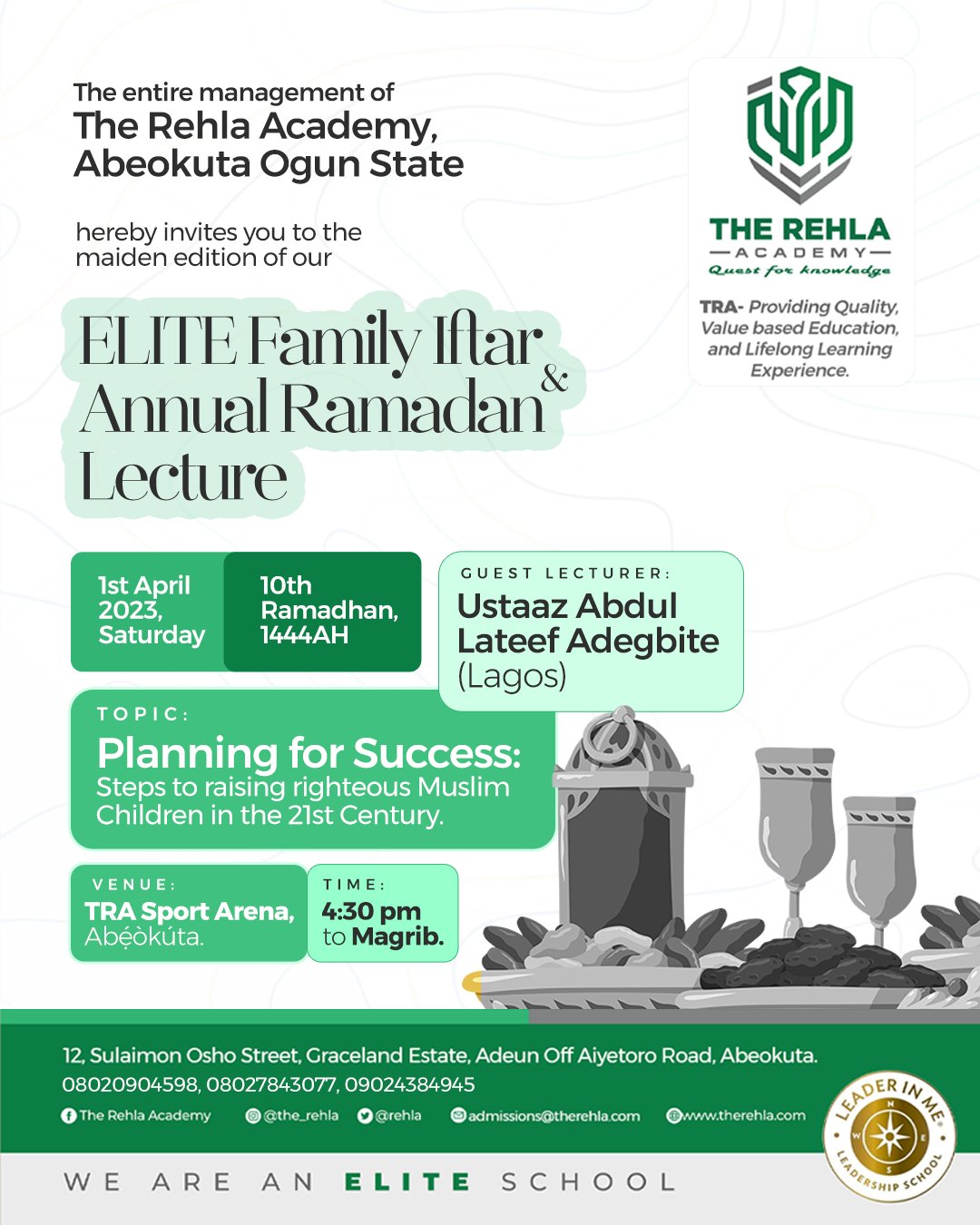 1444AH Elite Family Iftar